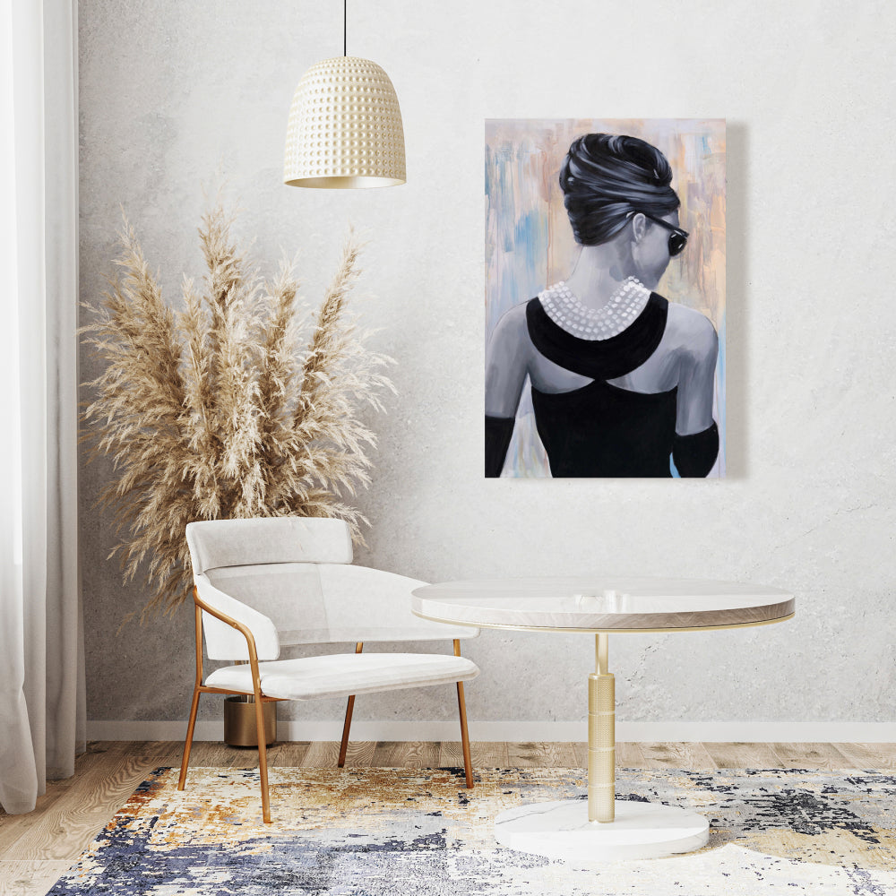 Toile « Audrey Hepburn : Mode et Beauté » | Décoration d'intérieur et de chambre