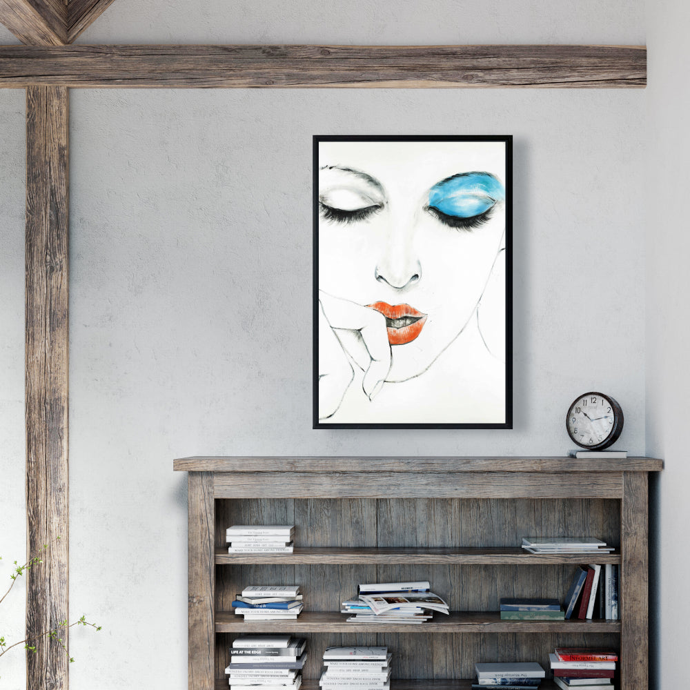 Pure Style Beauty Bedroom Canvas | Contemporary Home Decor