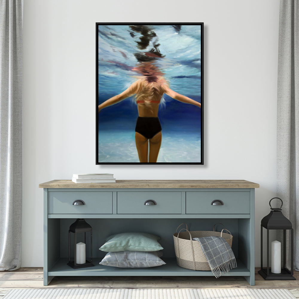 Sea Bedroom Scenic Canvas | Under the Sea Home Decor Art