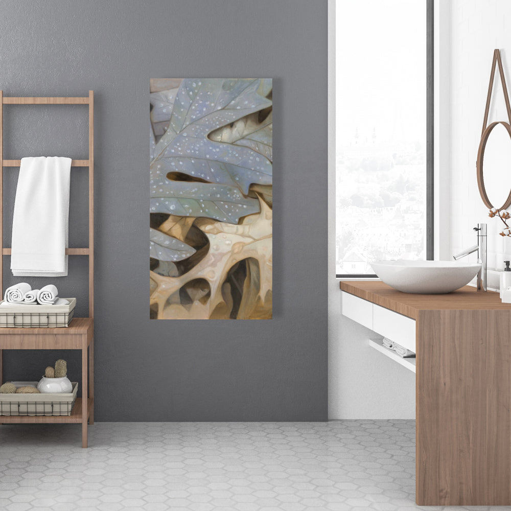 Autumn Leaves Canvas - Brown Floral & Botanical Home Decor