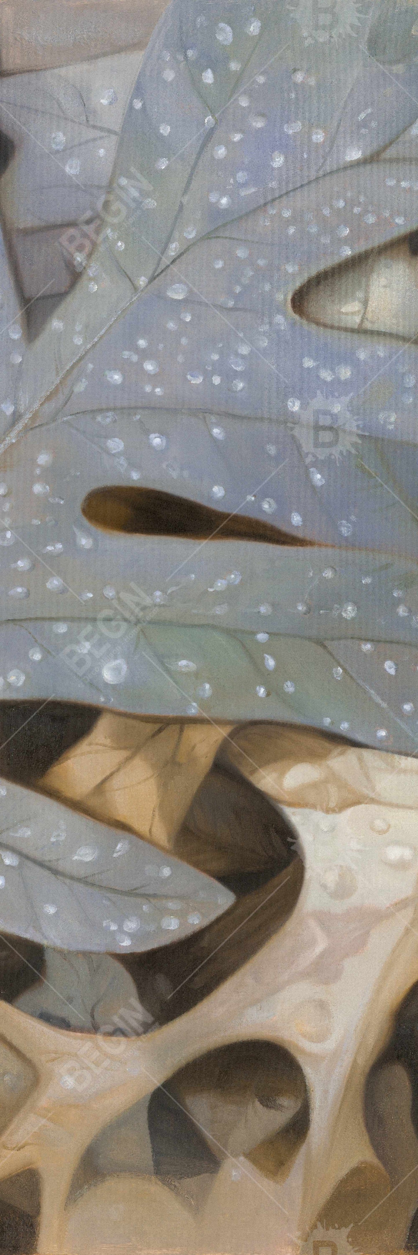 Autumn Leaves Canvas - Brown Floral & Botanical Home Decor