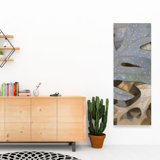 Autumn Leaves Canvas - Brown Floral & Botanical Home Decor