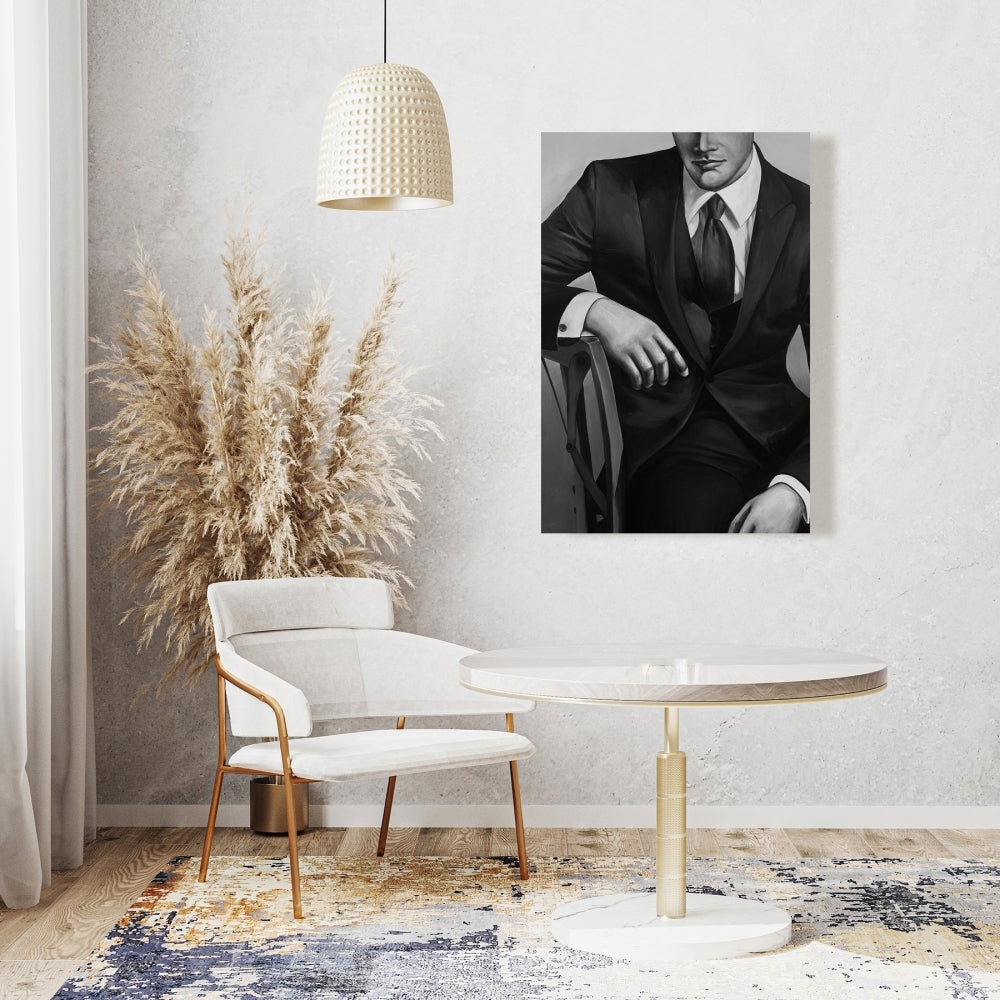 Businessman Canvas - Modern Bedroom Decor | Contemporary Art