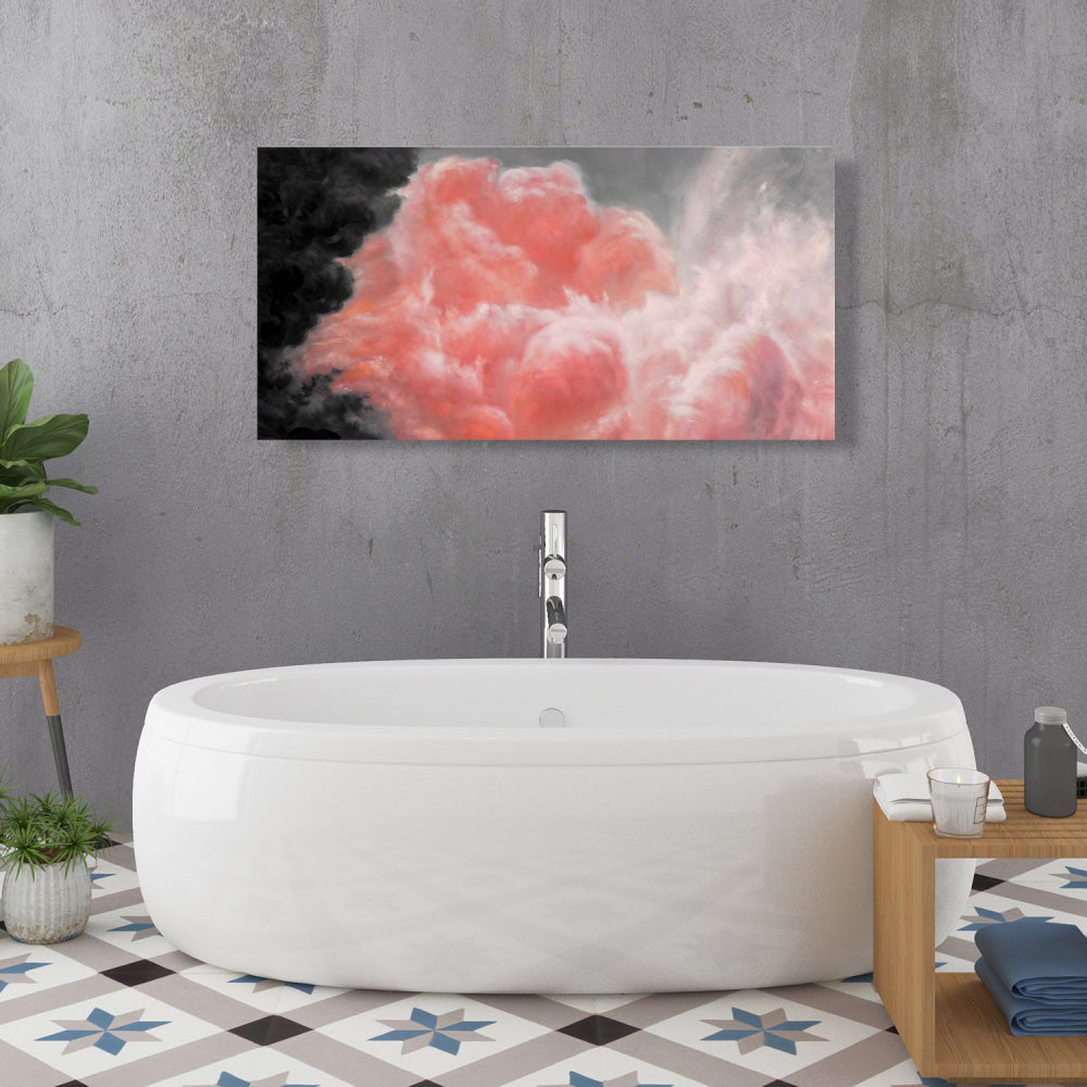 Dark Clouds Canvas - Bedroom Space Decor | Contemporary Art