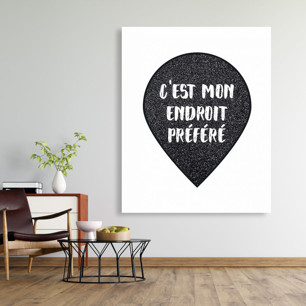 Toile Femme Contemporaine Blanche - C'est Mon Décor Préféré