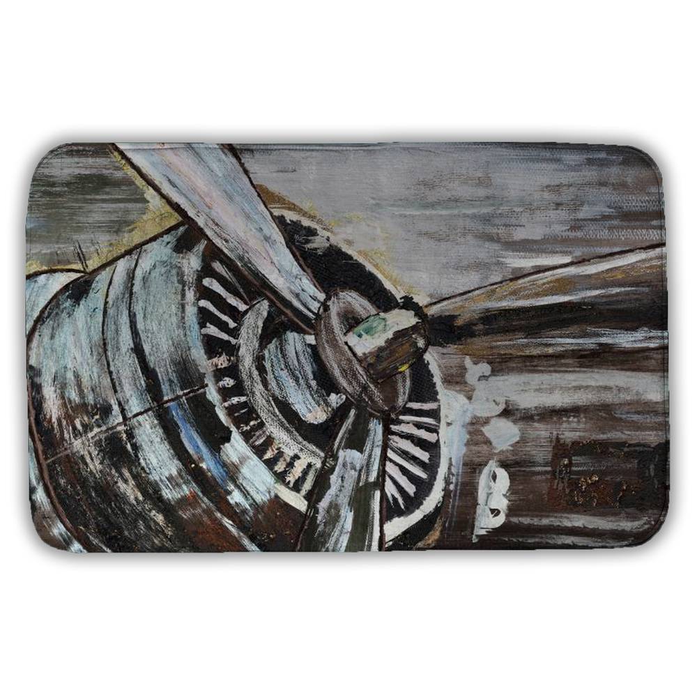 Airplane Propeller Canvas - Aviation Decor for Living Room