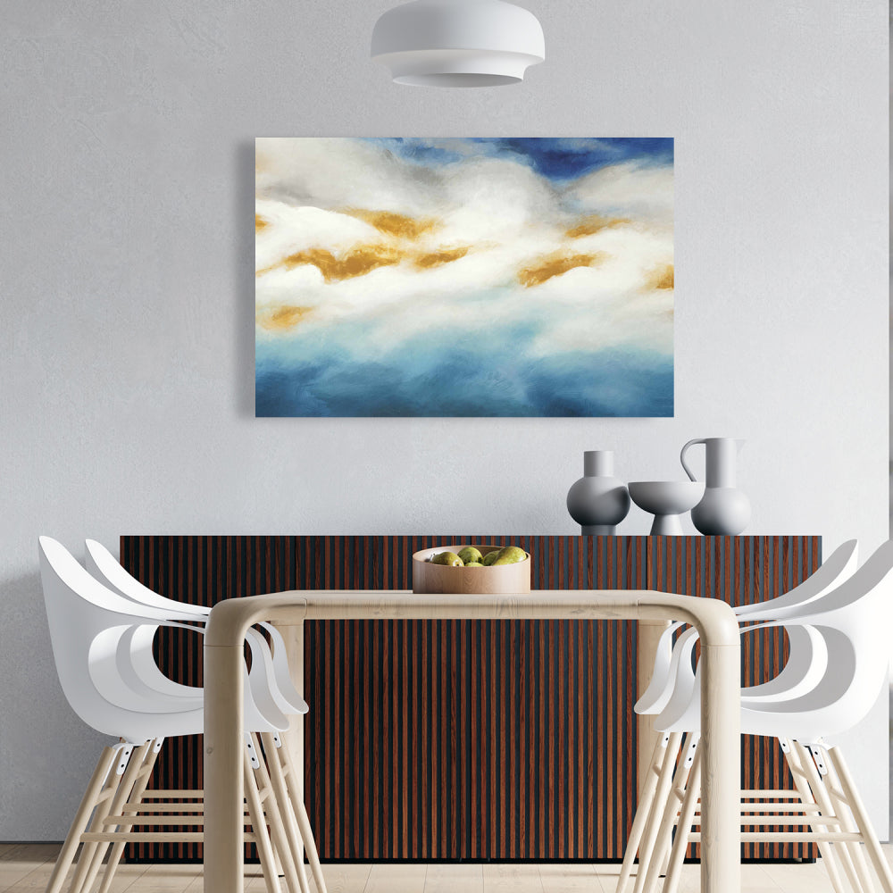 Toile de paysage abstrait | Décoration murale moderne