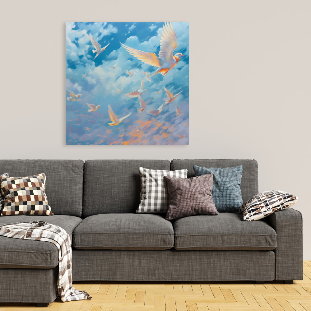 The Flight Animals Bird Canvas - Elegant Bedroom Home Decor