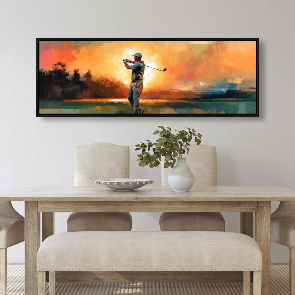 Close Shot Canvas | Contemporary Framed Home Decor Art
