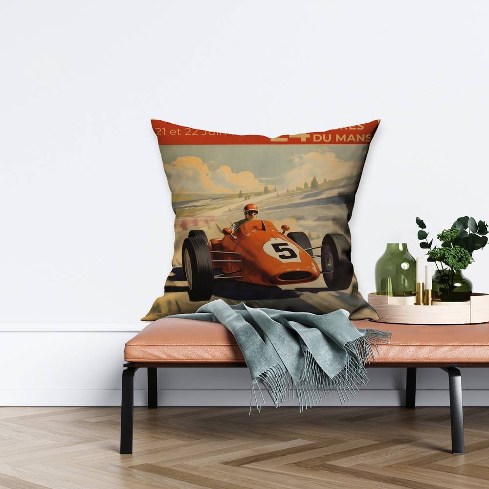 Contemporary Number 5 Pillow | Stylish Living Room Decor