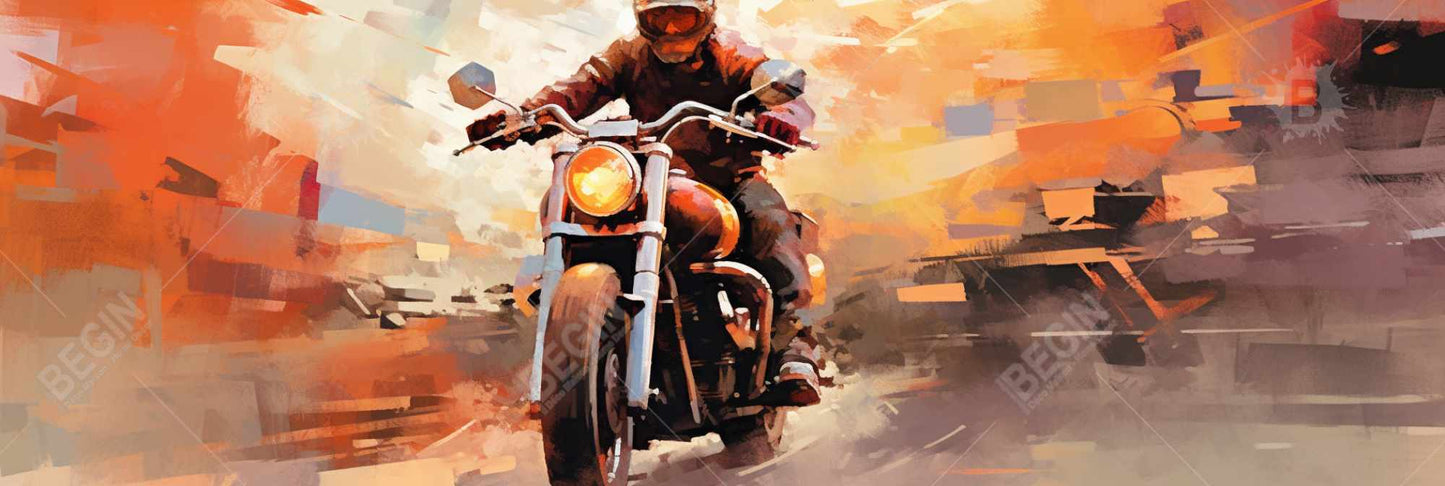 Accélération sur toile | Cadre blanc décoratif pour chambre à coucher, idéal pour les loisirs