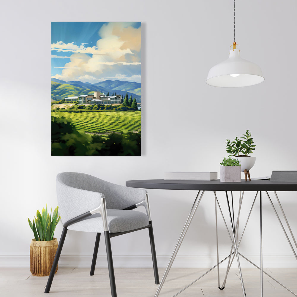 Peaceful Day | Contemporary Bedroom Canvas | Home Decor Art