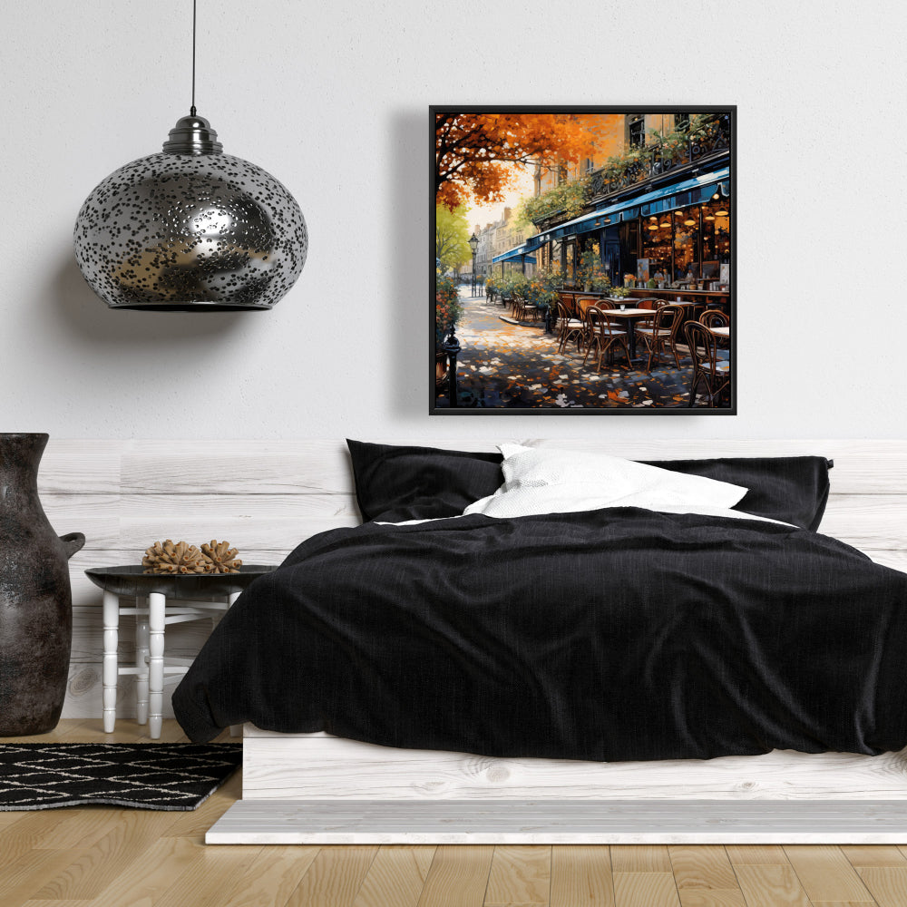 Toile encadrée pour chambre bleue – Décoration d'intérieur My Secret Place