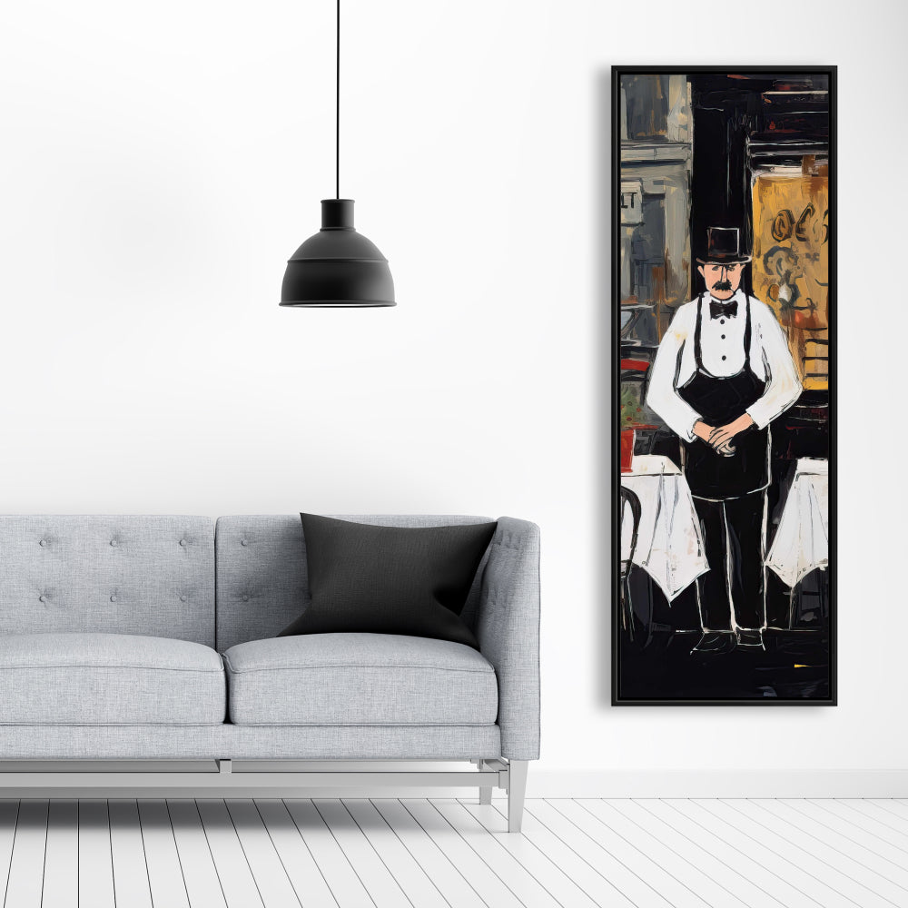 Toile de cuisine du Cabaret White Building | Décoration d'intérieur