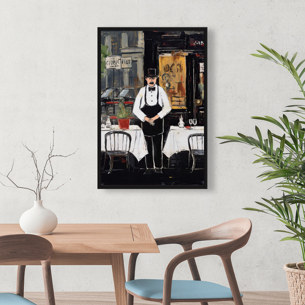 Toile de cuisine du Cabaret White Building | Décoration d'intérieur