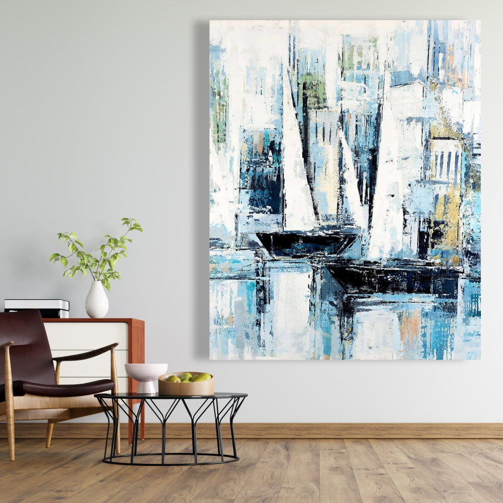 Industrial Boat Coastal Canvas | Home Decor Wall Art