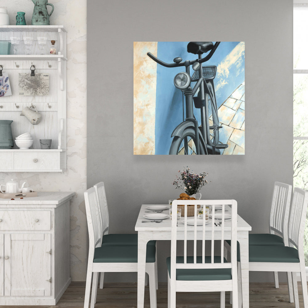 Abandoned Bicycle Canvas | Bike Art for Home Decor