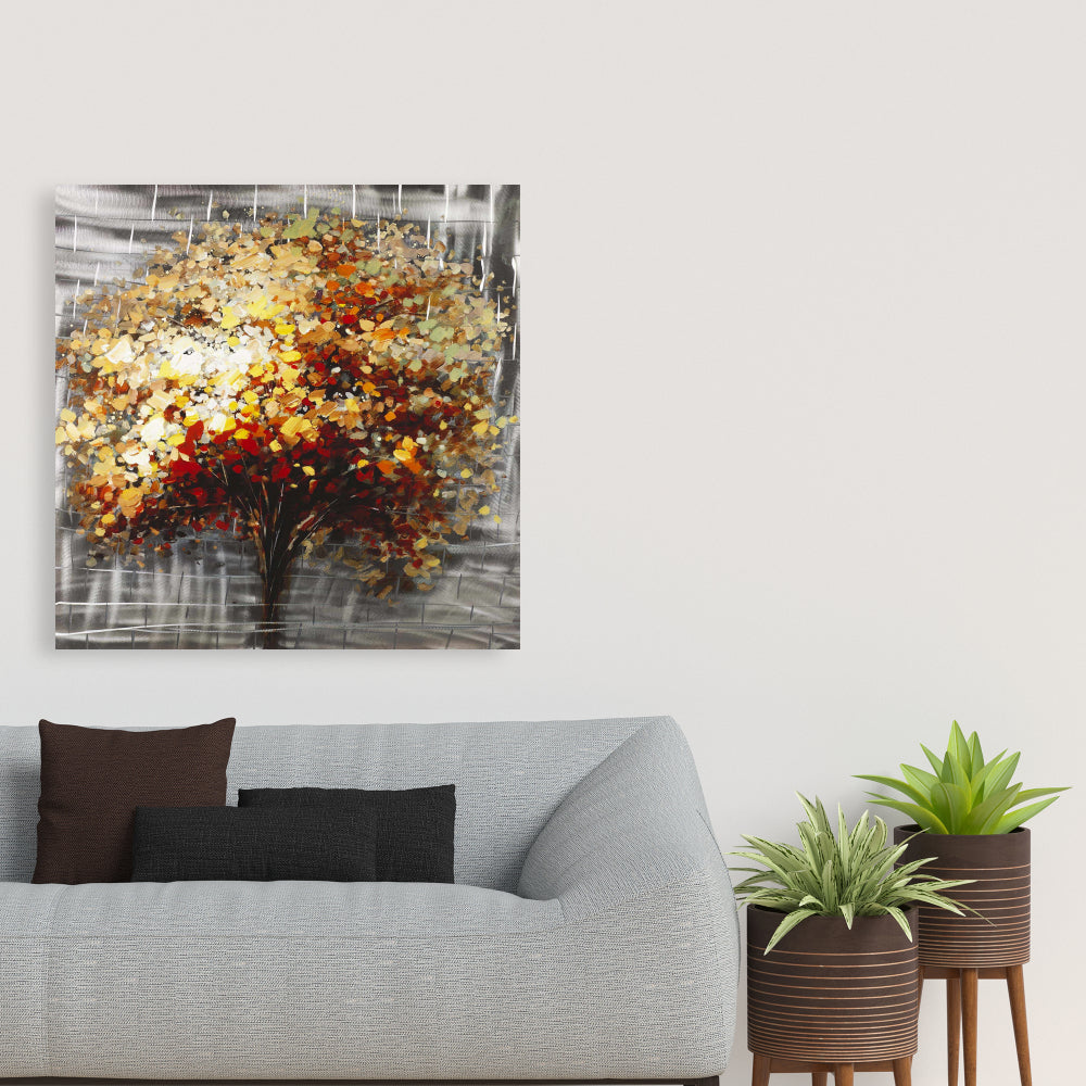 Abstract Tree by Fall Canvas | Contemporary Home Decor Art