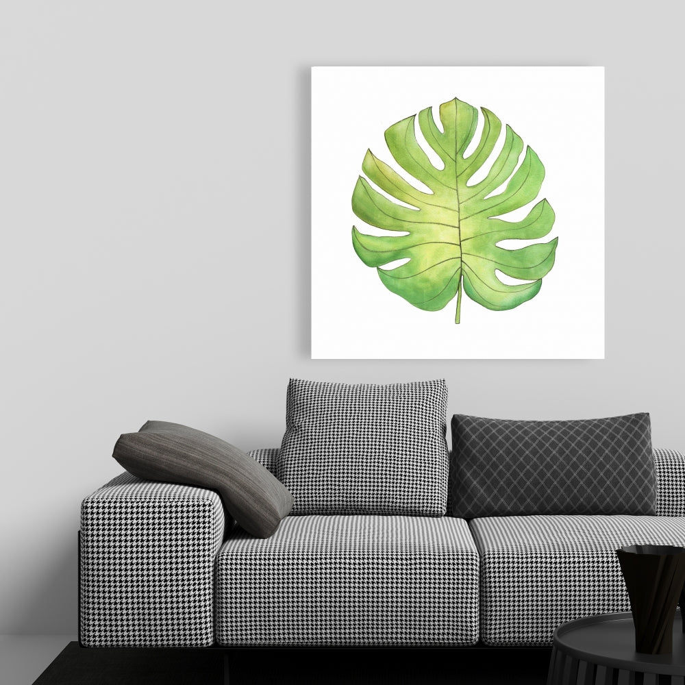 Tropical Leaf Canvas | Exotic Floral & Botanical Wall Art Decor