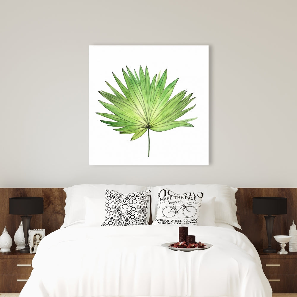 Petticoat Palm Canvas | Scandinavian Floral Home Decor Art