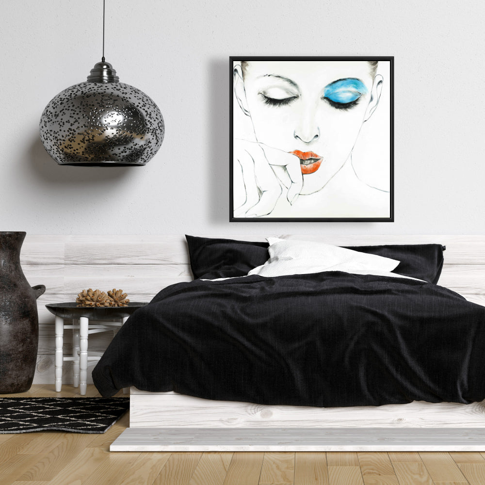 Pure Style Beauty Bedroom Canvas | Contemporary Home Decor