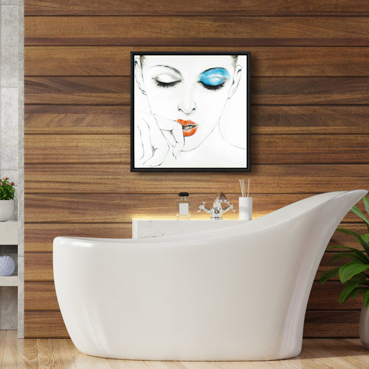 Pure Style Beauty Bedroom Canvas | Contemporary Home Decor