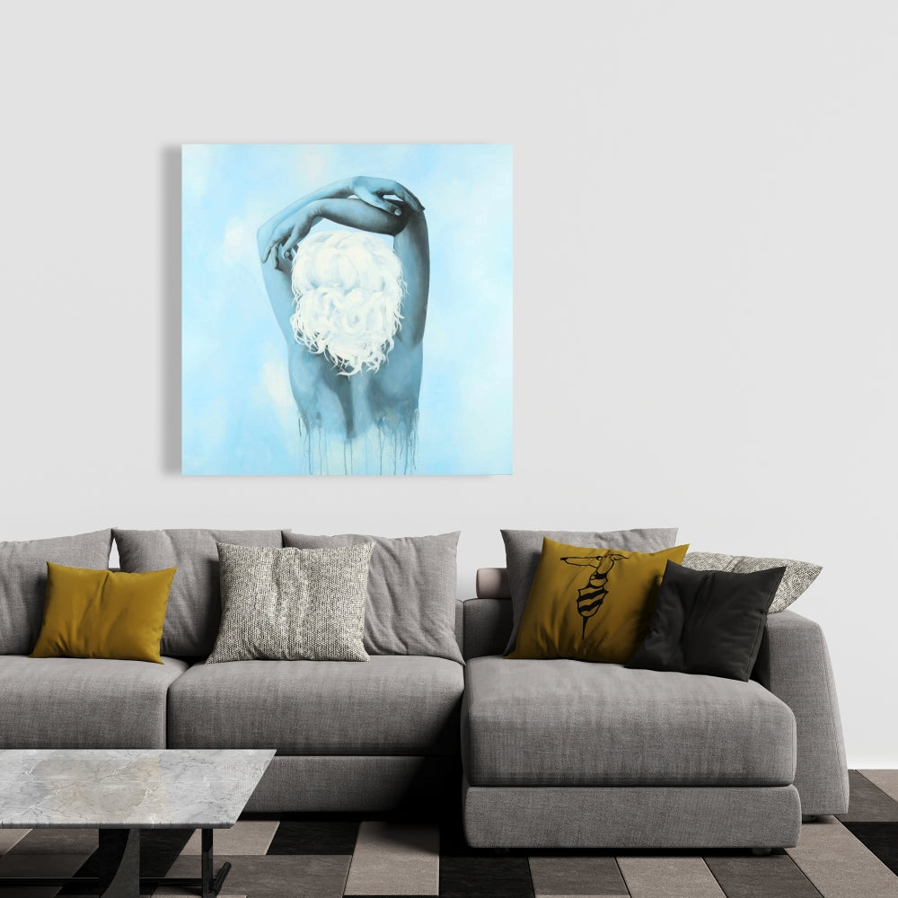 Sweet Woman Modern Canvas - Elegant Bedroom Home Decor