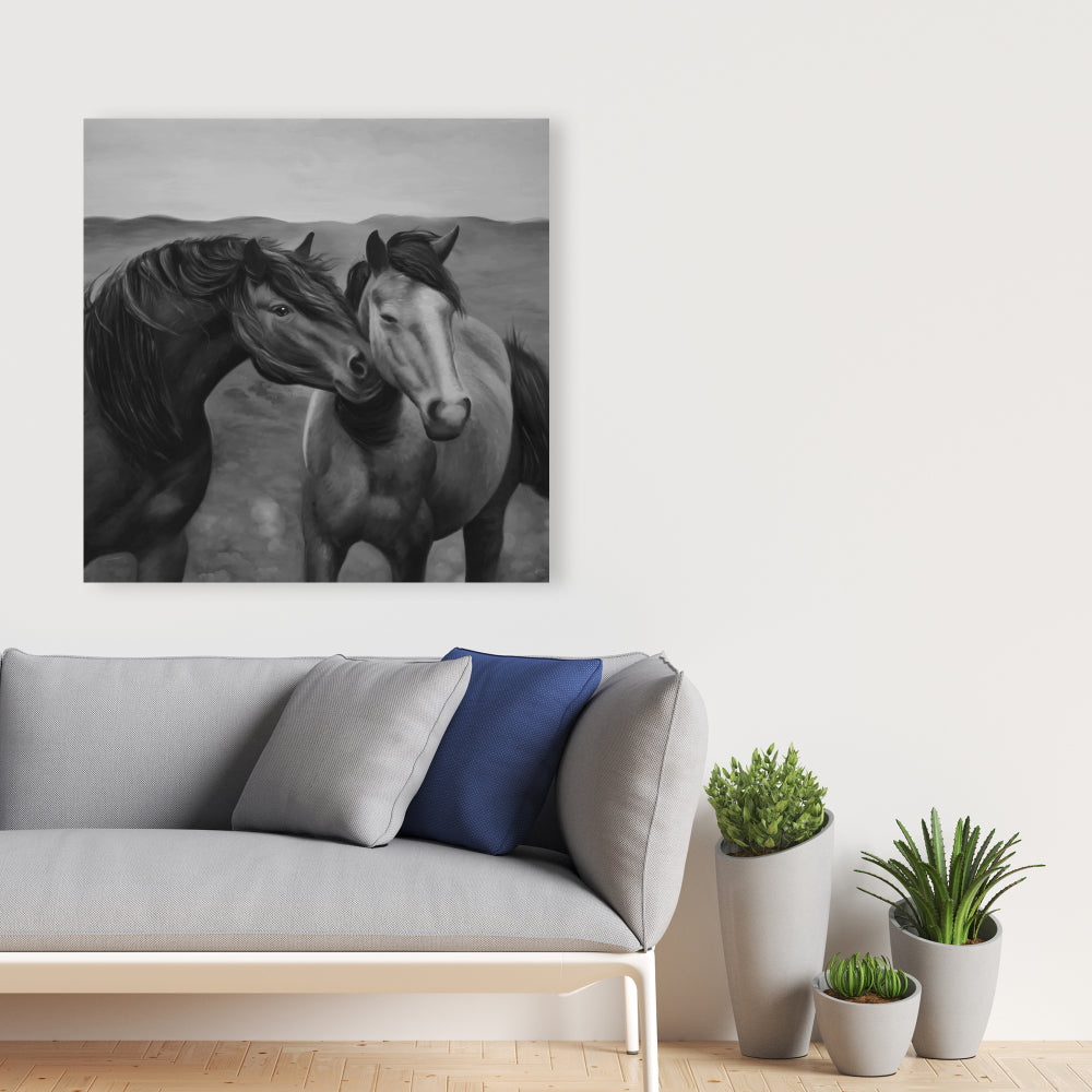 Tenderness Farm Animals Canvas | Bedroom Decor | Home Art