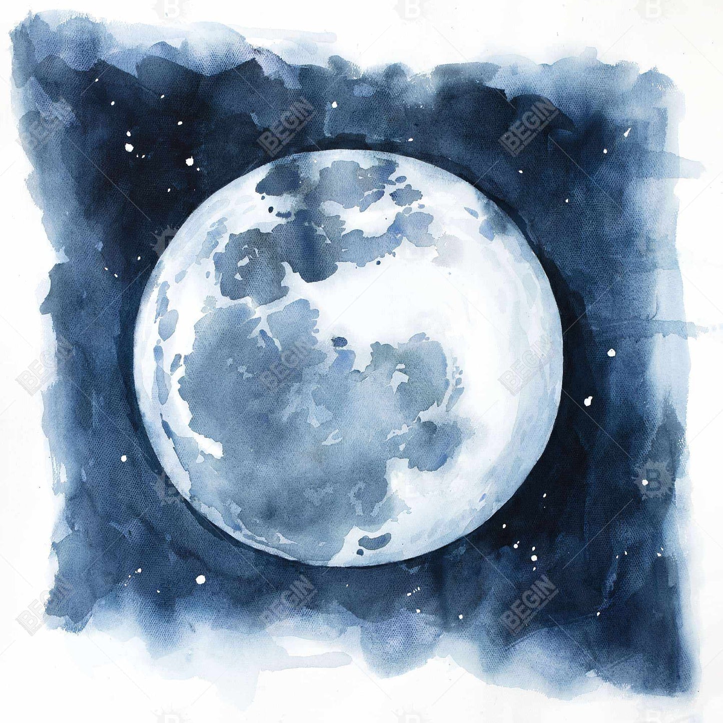 Vue satellite de la Terre | Décoration d'intérieur sur toile astronomique