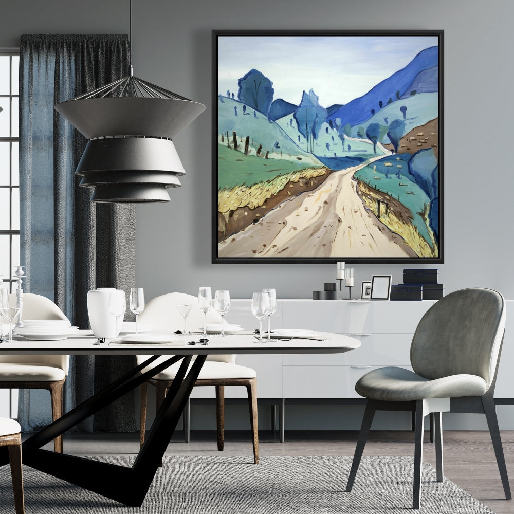 Tuscany Trail Landscapes Mountains Bedroom Canvas - Home Decor