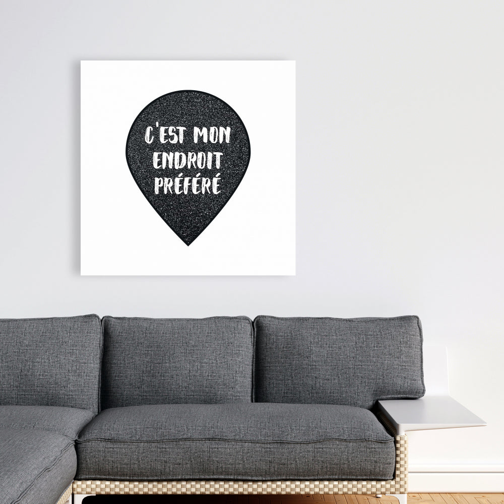 Toile Femme Contemporaine Blanche - C'est Mon Décor Préféré