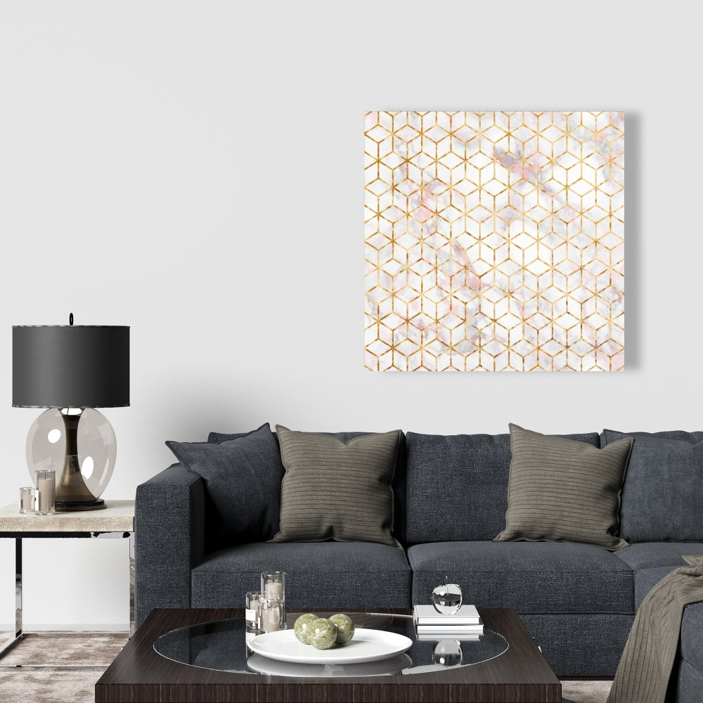 Symmetry Abstract Modern Canvas | Bedroom Wall Art Decor