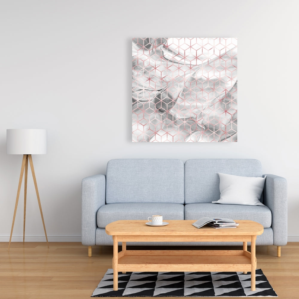 Symmetry Abstract Bedroom Canvas | Modern Home Decor Art