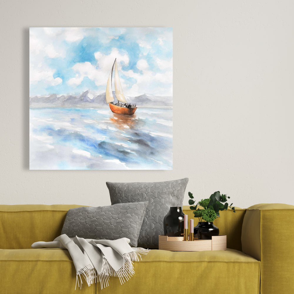 Toile Paysage marin côtier | Décoration de chambre