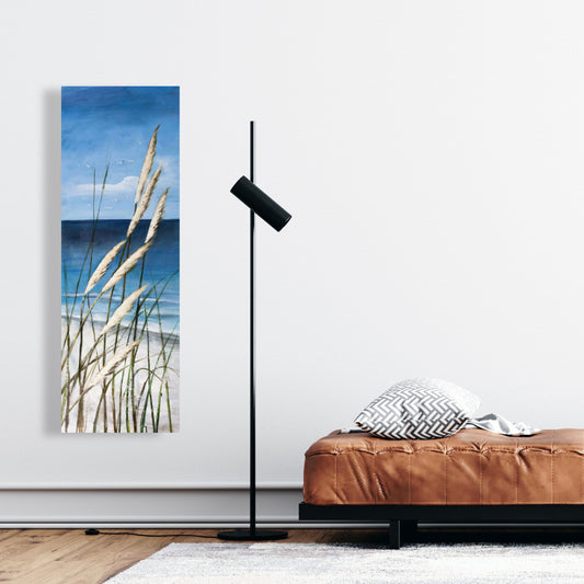 Contemporary Coastal Canvas - Wild Herbs in the Wind Decor