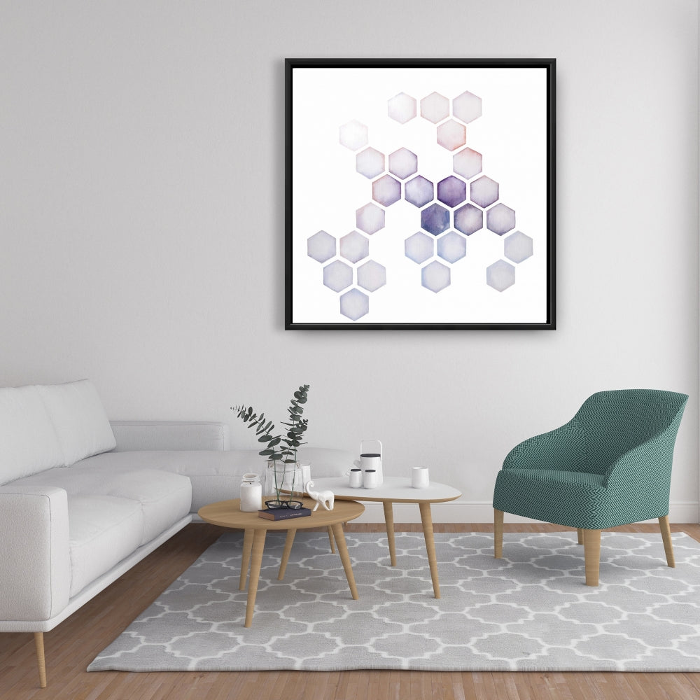 Minimalist Abstract Bedroom Framed Canvas - Alveoli Decor