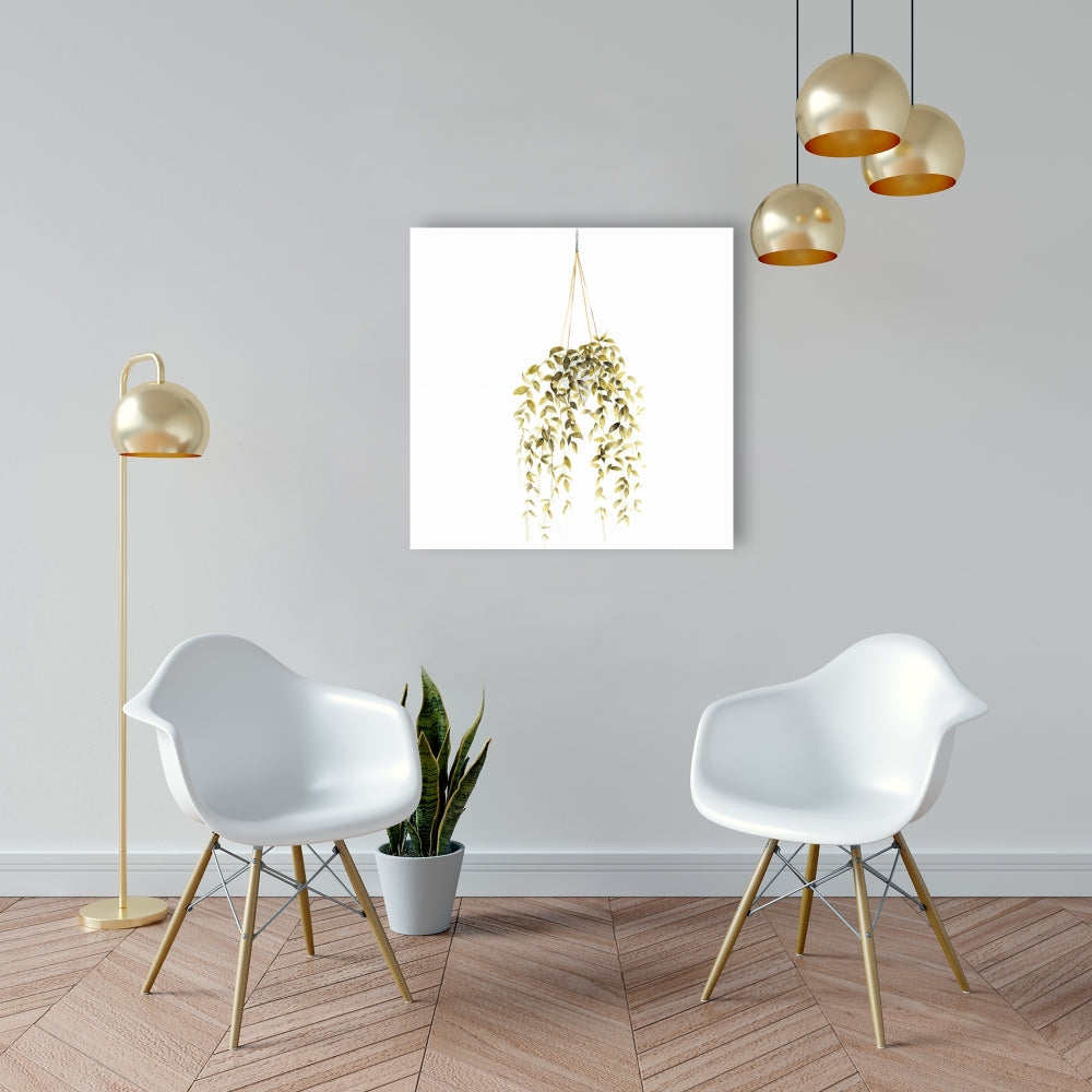 Hanging Plant Botanical Green Bedroom Canvas | Home Decor