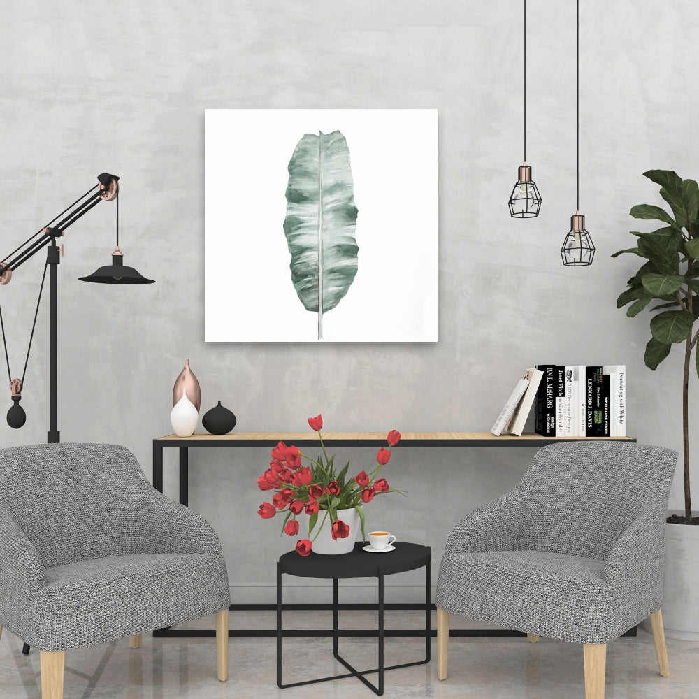 Banana Leaf Botanical Canvas - Bedroom Floral Home Decor