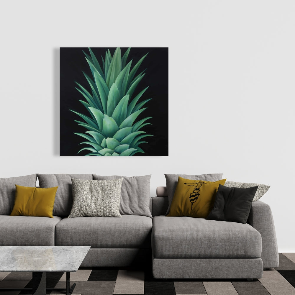 Kitchen Floral Botanical Canvas - Pineapple Leaves Home Decor
