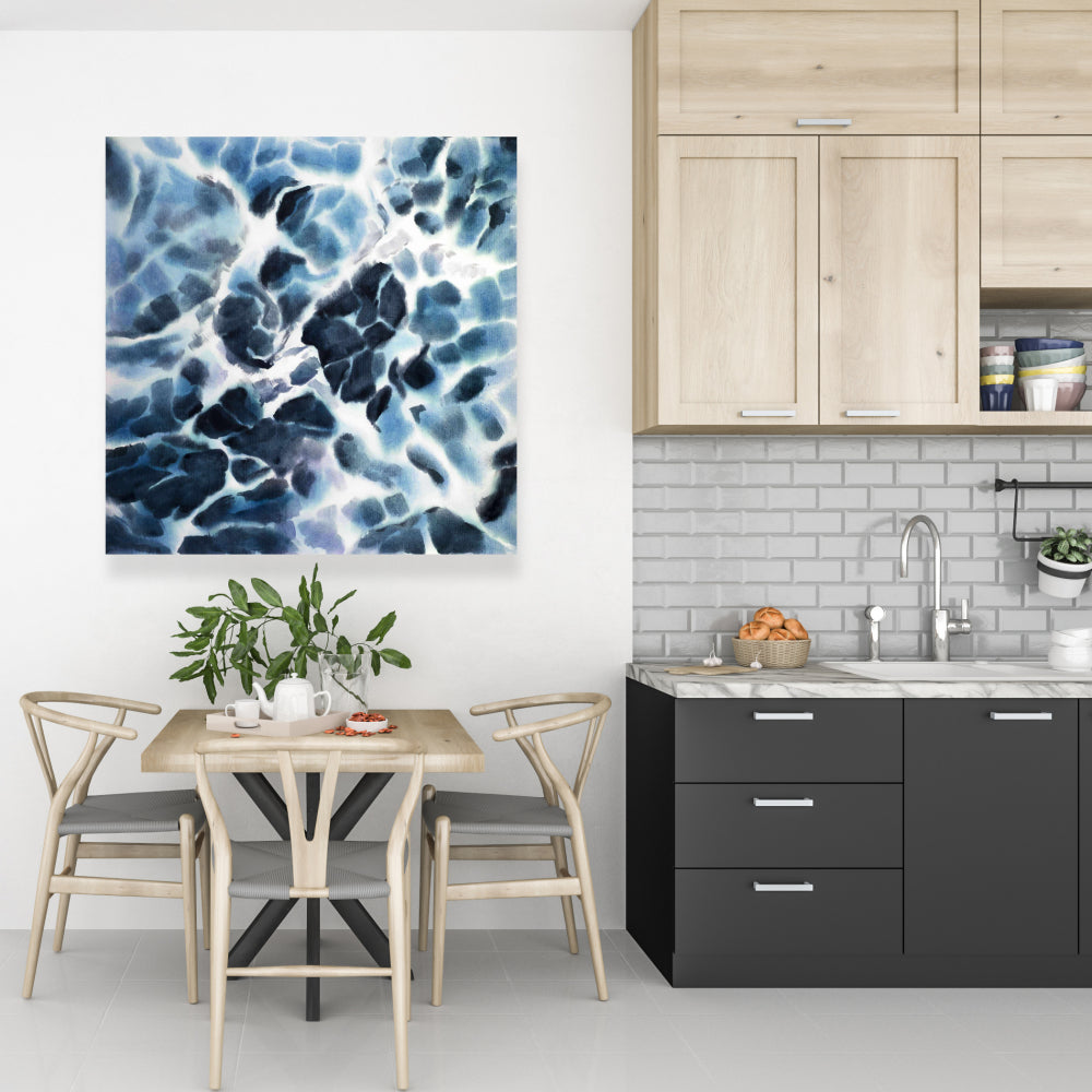Stormy Waves of the Sea Canvas | Coastal Home Decor