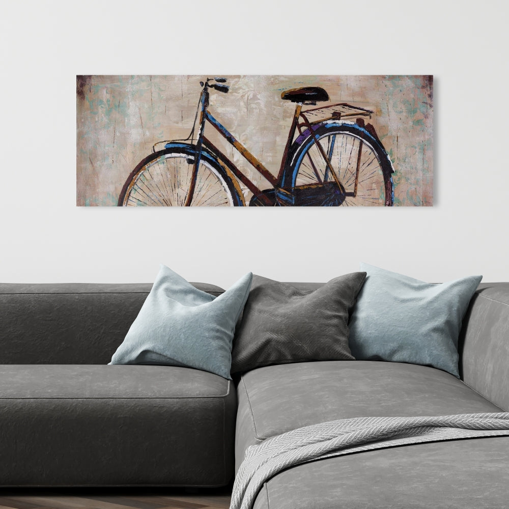 Industrial Bicycle Bedroom Bike Canvas | Sports Home Decor