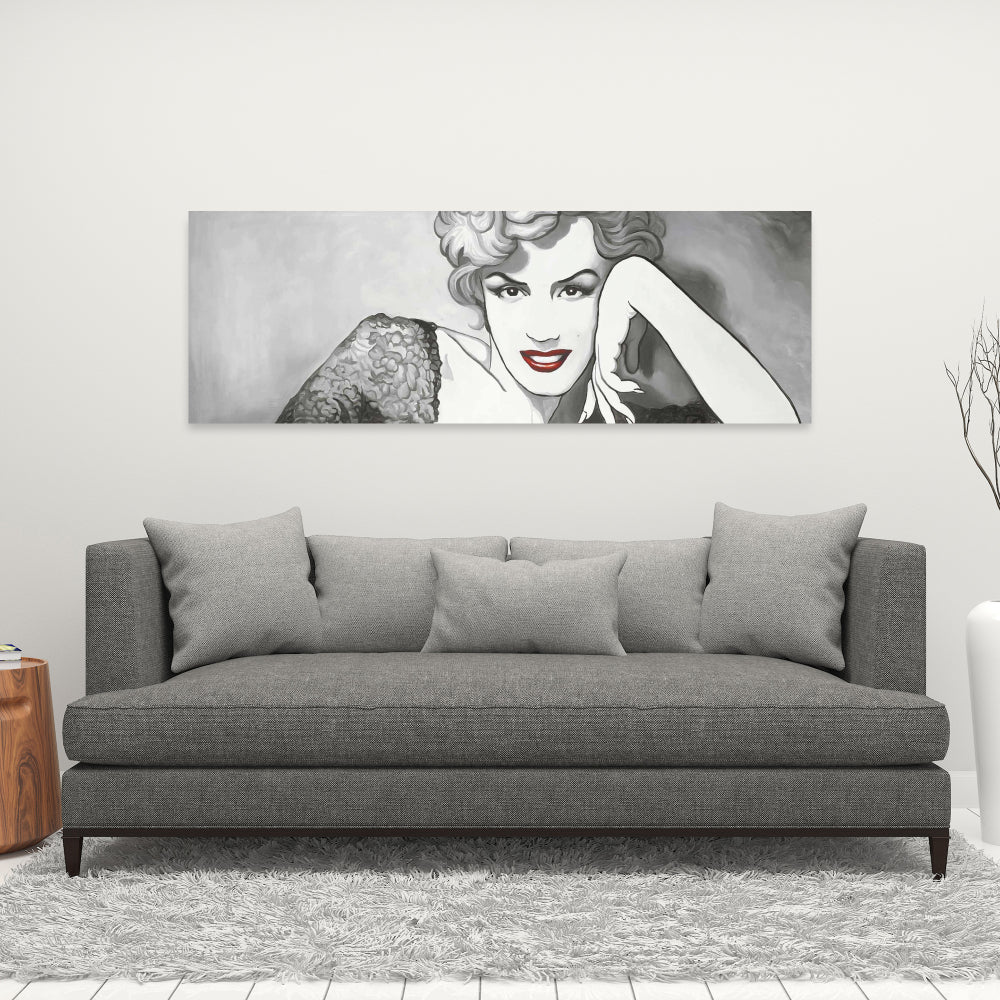Vintage Style Marilyn Monroe Canvas - Beauty Bedroom Decor