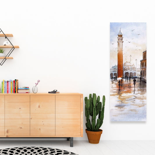 Toile de la place Saint-Marc à Venise | Décoration de chambre à coucher