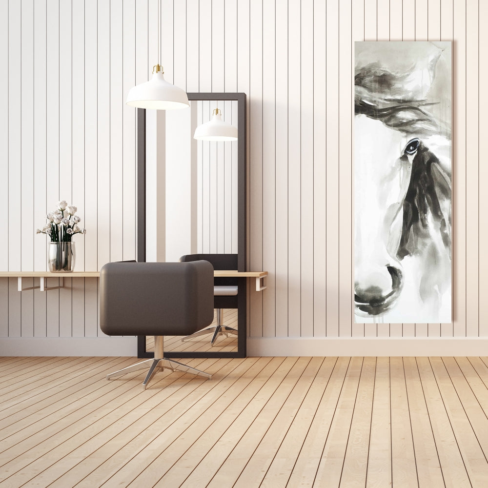 Beautiful Abstract Horse Canvas - Minimalist Bedroom Decor