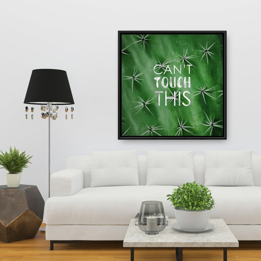 Impossible de toucher cette toile botanique exotique | Décoration de salon