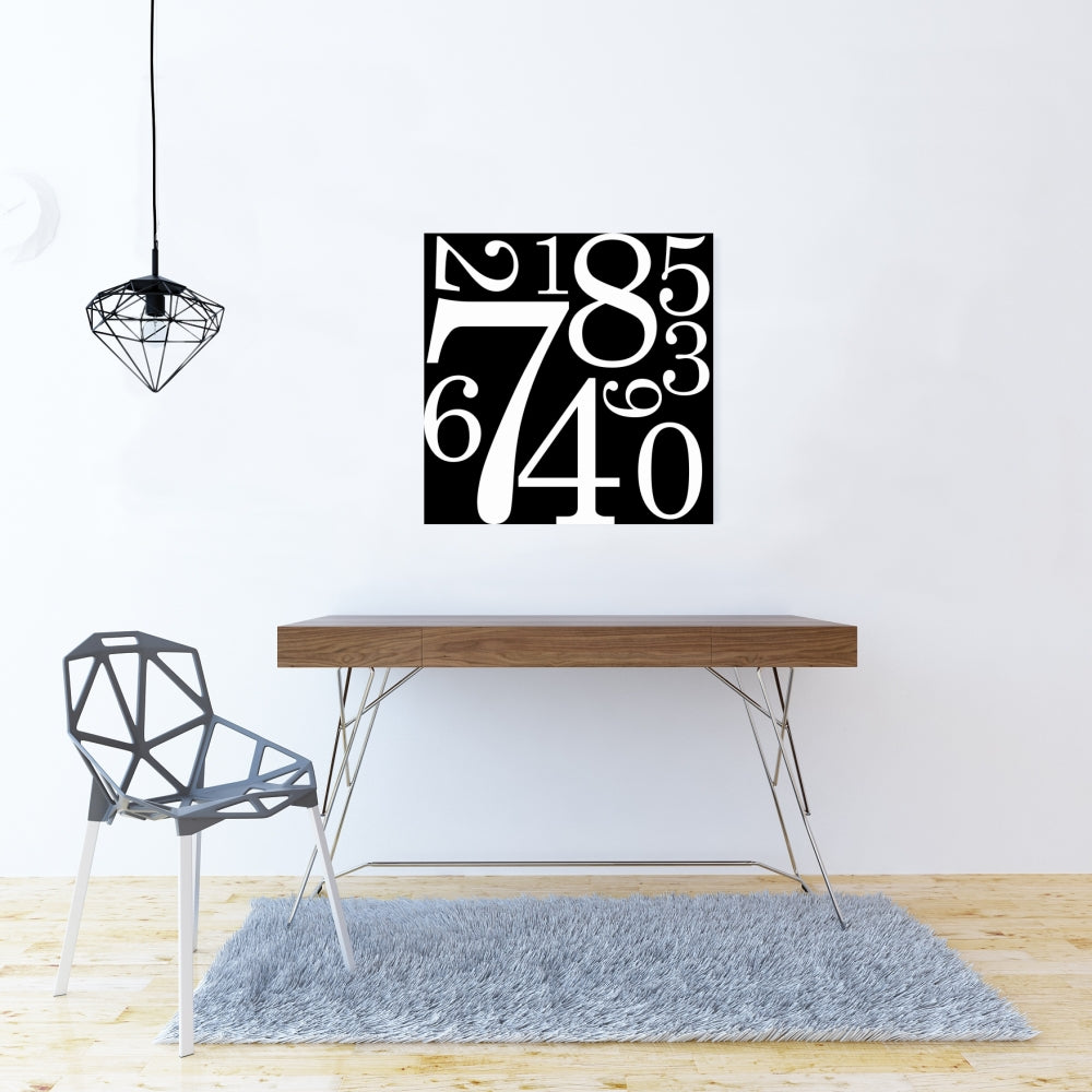 White Shapes Livingroom Canvas | Zero to Nine Home Decor