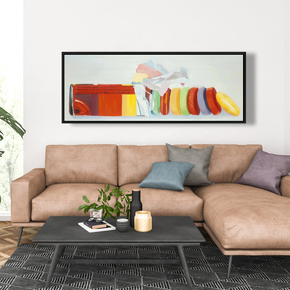 Toile Pastilles colorées | Décoration d'intérieur, de cuisine et de gastronomie