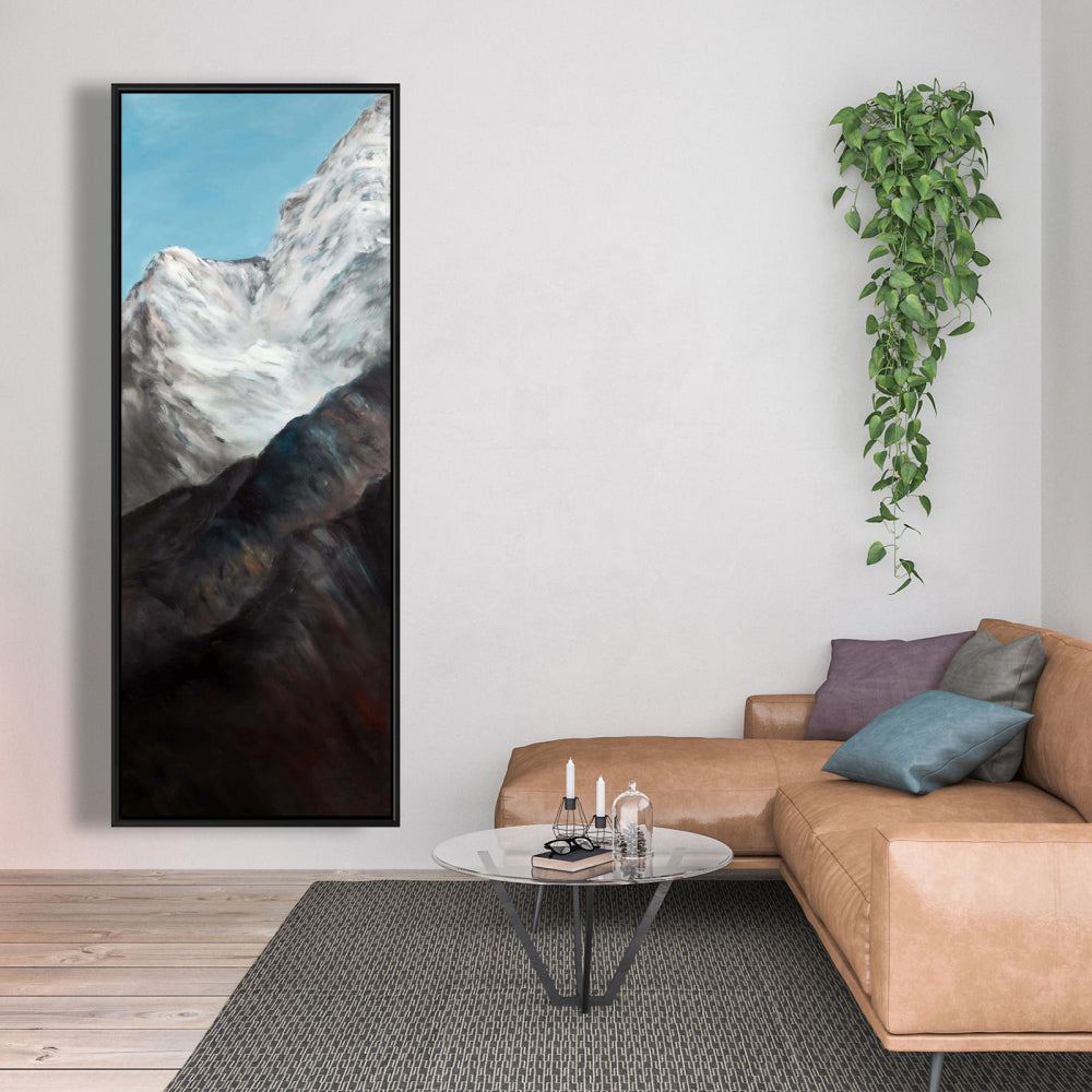 Emblematic Himalayan Peaks | Contemporary Framed Canvas Decor