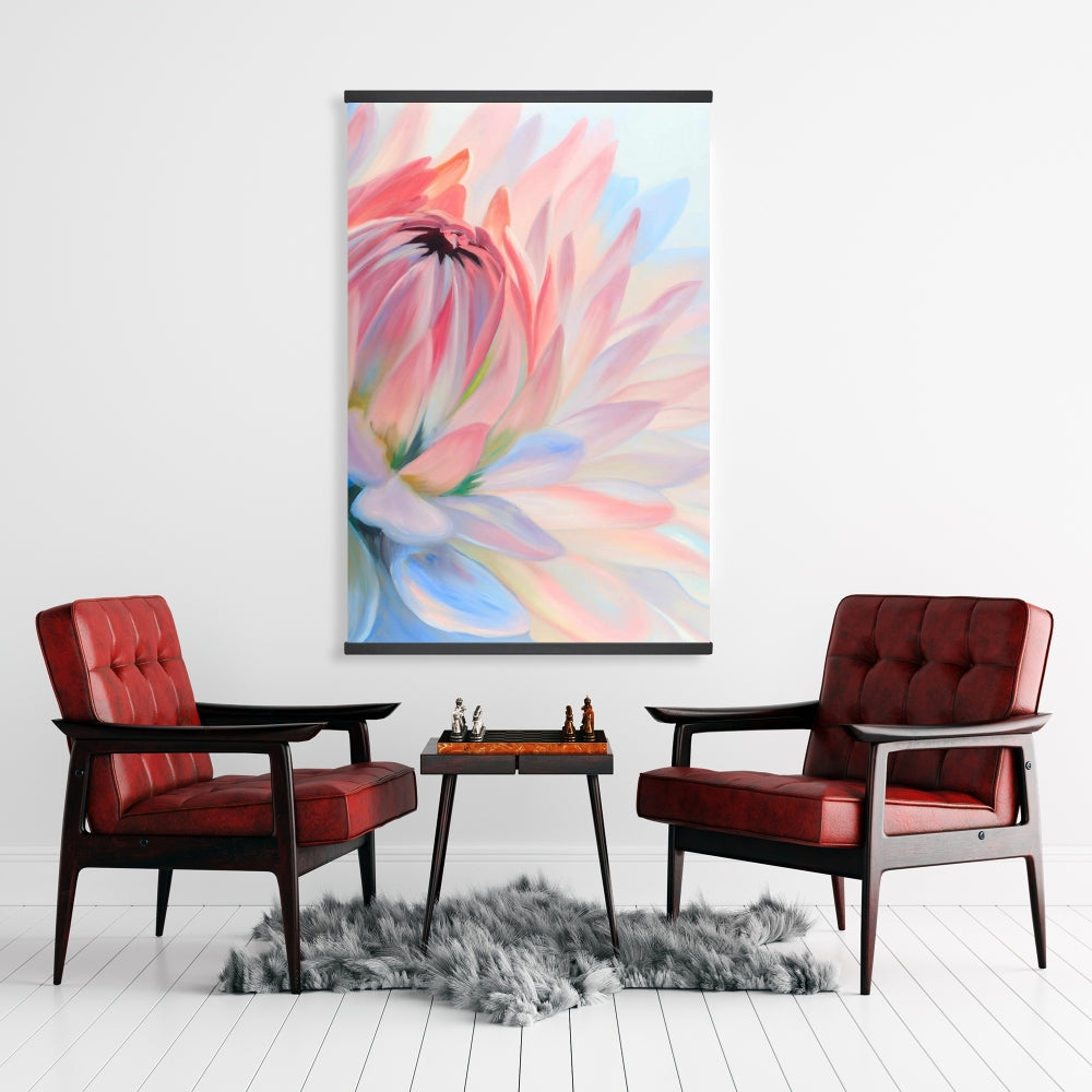 Lotus Pastel Flower Exotic Magnetic Canvas | Home Decor
