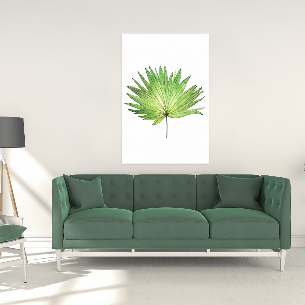 Petticoat Palm Canvas | Scandinavian Floral Home Decor Art